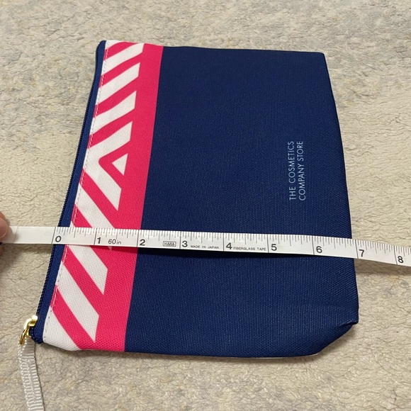 Brand New The Cosmetics Company Store Make-Up Case In Blue 9” X 7” - Picture 3 of 5